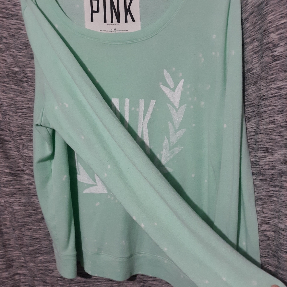 VS PINK Semi-Sheer Pullover Top - Picture 6 of 10